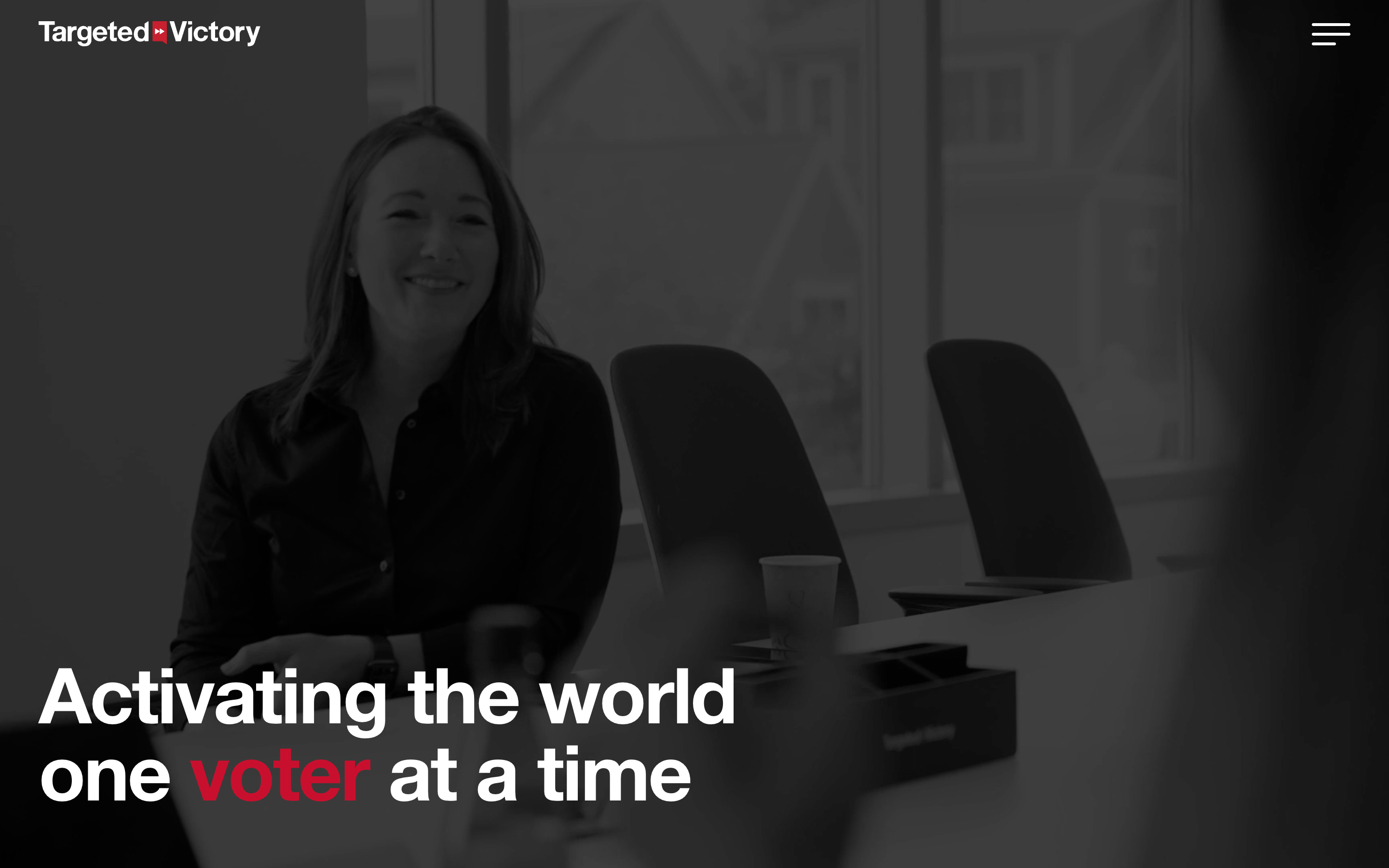 Targeted Victory homepage